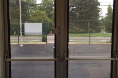 safety film door